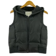 iCB アイシービー 切替ダウンベスト sizeS/チャコールグレー