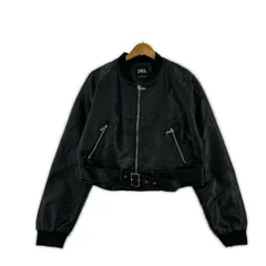 ZARAザラ フェイクレザージャケット sizeEUR L/ブラック