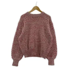 B:MING by BEAMS ビーミングバイビームス クルーネックニット sizeONE SIZE/レッド系