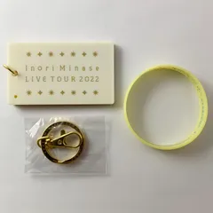 【まとめ売り】 水瀬いのり ラバーバンド キーリング LIVE TOUR 2022 glow 2点セット