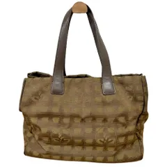 ♪CHANEL シャネル ニュートラベルライン ナイロン トートバッグ カーキ