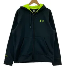 UNDER ARMOUR アンダーアーマー   裏起毛ジップアップパーカー sizeMD/ブラック