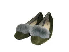 k03250204028　ORiental TRaffic　38　light khaki　24cm前後　シューズ　パンプス　秋冬