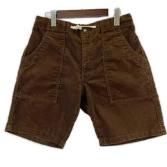 coen コーエン コーデュロイ ショートパンツ sizeMEDIUM/ブラウンのサムネイル