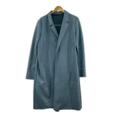 ZARA  ザラ　 スエード調 コート sizeEUR L/ニュアンスブルー
