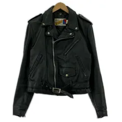 schott ショット 618 レザーダブルライダースジャケット size38/ブラック