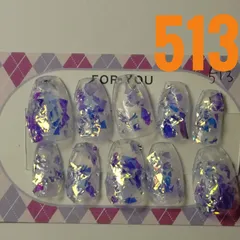 ハンドメイドネイルチップ 513