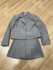 FROM BEGINNING グレー リツ プリーツ セットアップ S