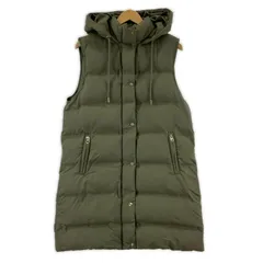 ZARA ザラ フーデッド 中綿ベスト sizeEUR M/カーキ