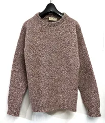 80s-90s ヴィンテージ USA製 L.L.Bean｜エルエルビーン ミックスウール クルーネックニット