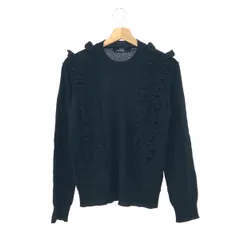 tricot COMME des GARCONS トリココムデギャルソン 長袖ニット サイズ表記なし フリル TG-N011   ブラック レディース / 240001192828のサムネイル