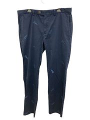 Brooks Brothers/ブルックスブラザーズ/刺繍パンツ/ネイビー/サイズL/FG0017