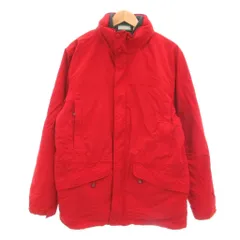 エルエルビーン L.L.BEAN ジャケット ナイロン フリースライナー付き M 赤 レッド /UO ■GY61