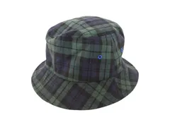 k05250408048　SENSE OF PLACE　フリーサイズ　緑×青×黒　　帽子　ハット　通年