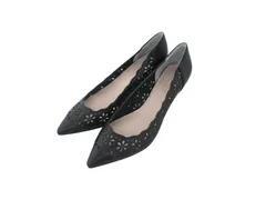 k05250401058　Marie femme　24　Black　　シューズ　パンプス　春夏