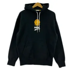 PUMA  プーマ 裏起毛 マフポケット パーカー sizeASIA　S/ブラック