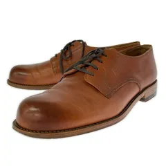 PADRONE パドローネ PK8054-2015-16 A レザードレスシューズ size41/ブラウン