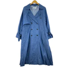 AZUL BY MOUSSY  アズールバイマウジー デニムコート sizeM/インディゴブルー