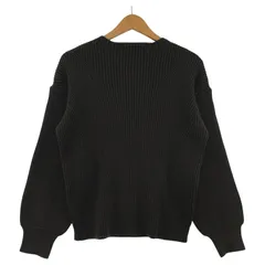 ITEMS URBAN RESEARCH アイテムズ アーバンリサーチ リブニット sizeFree/ブラウン系