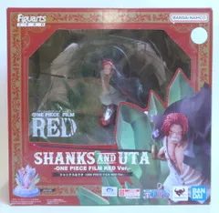 バンダイ フィギュアーツZERO [超激戦] シャンクス&ウタ -ONE PIECE FILM RED Ver.- PVC