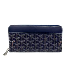 ゴヤール GOYARD 長財布 マティニョンGM レザー ネイビーブルー系 レディースのサムネイル