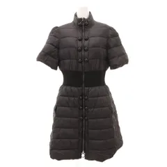 エンポリオアルマーニ EMPORIO ARMANI ダウンコート ロング 半袖 ジップアップ 紺 ネイビー /JS ■GY18のサムネイル