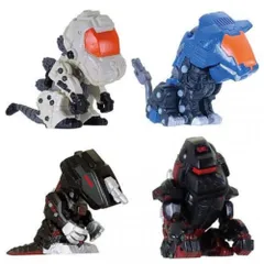 タカラトミーアーツ 肩ズンFig. ZOIDS × 全４種セット フルコンプ ガチャガチャ カプセルトイ 