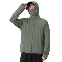 [Brand New] [Goodfeel] Rash Guard Men's Swimwear Overwear Hoodie Long Sleeve UV Protection 99% UPF50+ Summer Clothing Outdoor 0