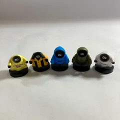 ★ 希少 ゴースティー スタンドフィギュア HUMAN ROBOT 5点 まとめ商品 Qualia カプセルトイ 現状品