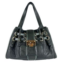 Vintage GUESS y2k bag スタッズ ベルト サテン エナメル - メルカリ