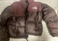 THE NORTH FACE ザノースフェイス ヌプシ ブラウン ダウン