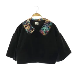 メリージェニー merry jenny ベルベットキルティング ジャケット F ブラック マルチカラー /DO ■OSのサムネイル