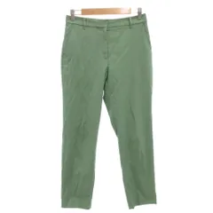 プラステ PLST 美品 テーパードパンツ スラックス リネン混 L ライトグリーン /YJ ■GY60