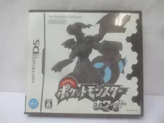  ゲーム ニンテンドーDS ソフト ポケットモンスター ホワイト 取扱説明書付き 中古品