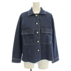 キャラオクルス CARA O CRUZ デニムシャツ 長袖 カットオフ 9 インディゴ 4200090 /☆G ■JSのサムネイル