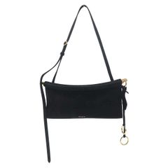 ALAIA アライア LE CLICK ヌバックレザー スモールショルダーバッグ ブラック