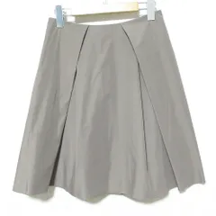 美品 FOXEY NEW YORK フォクシーニューヨーク フレアスカート 32246 サイズ40 ブラウン レディース 古着 中古 USED