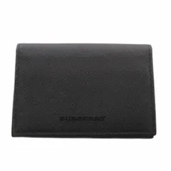 バーバリー BURBERRY カードケース 名刺入れ レザー 黒 ブラック /AN28のサムネイル