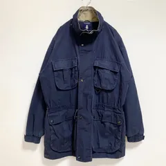 古着 used　～00s　ROUNDTREE&YORKE　フィールドジャケット　マウンテンジャケット　ネイビー　Lサイズ