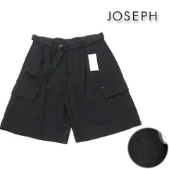 新品 JOSEPH HOMME ジョゼフ オム JOSEPH STUDIO 【洗える】シャドウデニム ショートパンツ カーゴ短パン w86  ブラック 8  # 646のサムネイル