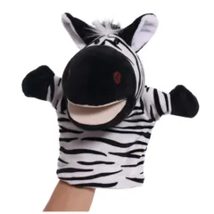 パペット 【国内検査機関検査済み】ぬいぐるみ ハンドパペット (シマウマ しまうま) [シマウマ しまうま]