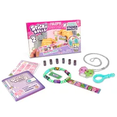 Sky Castle Sticki Rollsペンダントパック | 120枚の専用ウェアラブル共有可能ステッカーペンダントとブレスレット付き | 収集して共有 | 対象年齢5歳以上 | シリーズ2 - Rex & Jo [シリーズ2 - レックス&ジョジョ。]