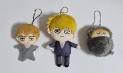 モブサイコ 霊幻 新隆 ぬい まとめ 出品します (ぬいぐるみストラップ ぷちふわ くるみたぴぬい)