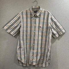 BURBERRY LONDON  半袖シャツ　バーバリーチェック　XL 　YS26C-054