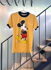 ミッキーマウス ヴィンテージ リンガーTシャツ 半袖T
