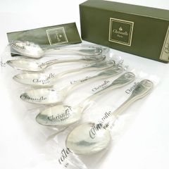 未使用極美品☆高級銀器クリストフルシルバー銀Pコーヒースプーン6本