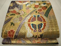 平和屋着物▽小紋　単衣　更紗舞蝶花鳥文　洗える着物　AAAW1729fy 平和屋着物▽小紋 単衣 更紗舞蝶花鳥文 洗える着物 AAAW1729fy - メルカリ