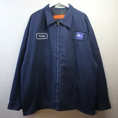 『BIG SIZE』1990年代 90s RED KAP レッドキャップ ワークジャケット カバーオール 古着 vintage アメカジ 企業モノ 希少サイズ ビッグサイズのサムネイル