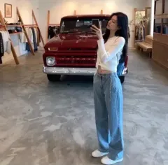 タグ新品 Le Plein ベースデニム ライトブルー S スモール