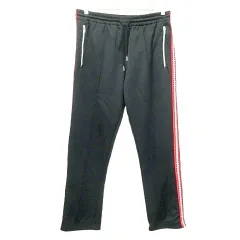 バーニーズニューヨーク BARNEYS NEW YORK 美品 トラックパンツ ジャージ Mサイズ 黒 ブラック A0113のサムネイル